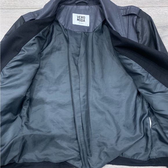 Vero Moda Faux Leather Moro Jacket - Picture 6 of 8